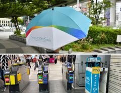 急な雨でも安心！傘のシェアリングサービス
