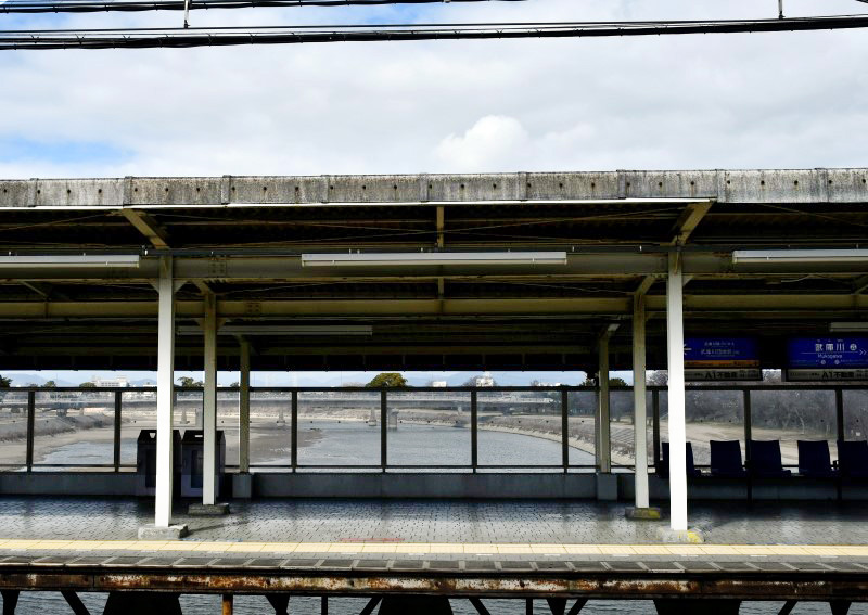 景色のよい駅の写真
