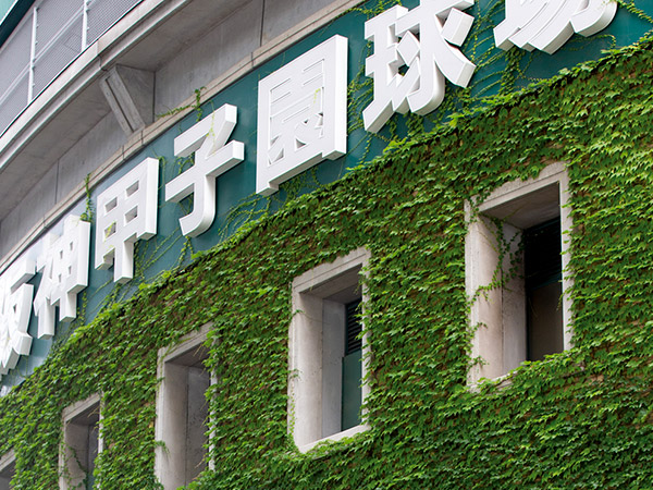 阪神甲子園球場壁面