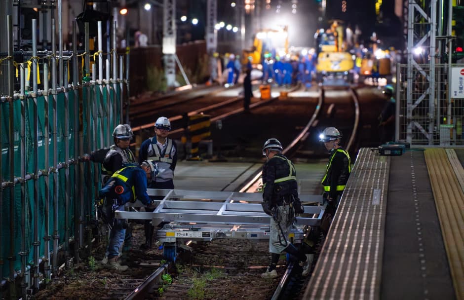 工事用仮設備の運搬