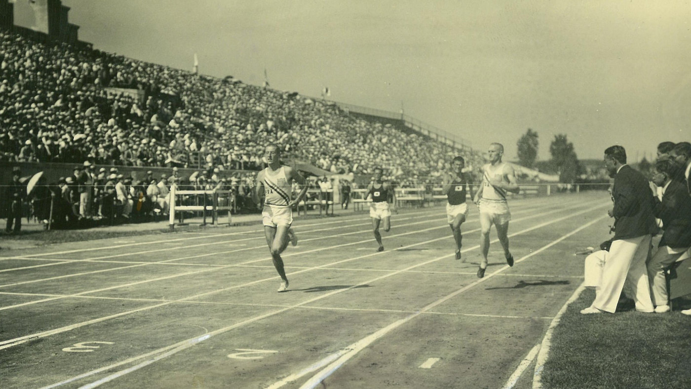 日米国際陸上競技大会（南運動場／1934年）